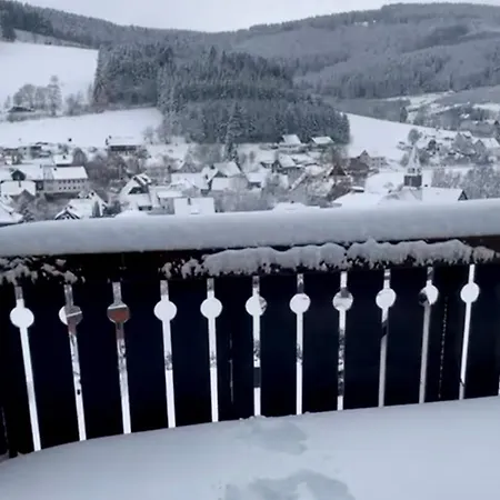 Fewo Pieck Mit Parkplatz Und Privater Garage Winterberg Exterior foto